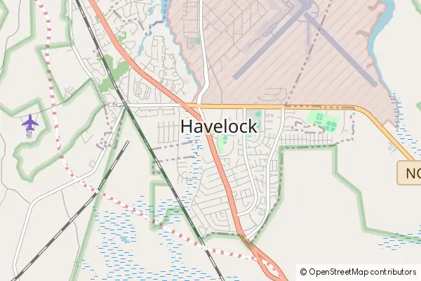 Mapa Havelock