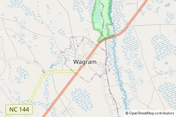 Mapa Wagram