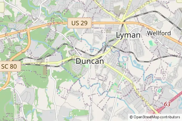 Mapa Duncan