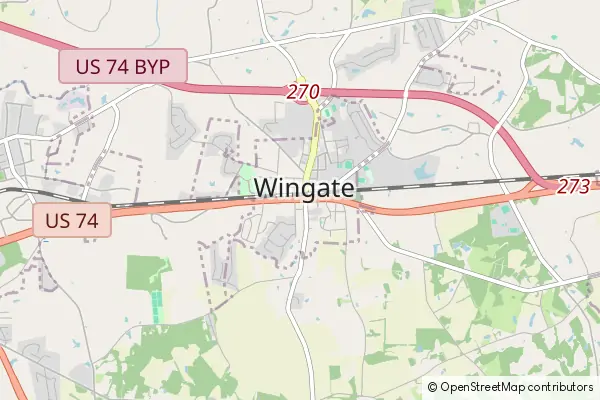 Mapa Wingate