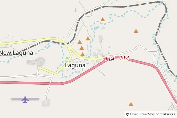 Mapa Laguna