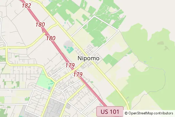 Mapa Nipomo