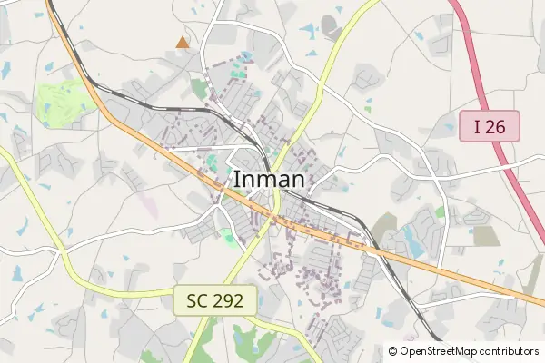 Mapa Inman