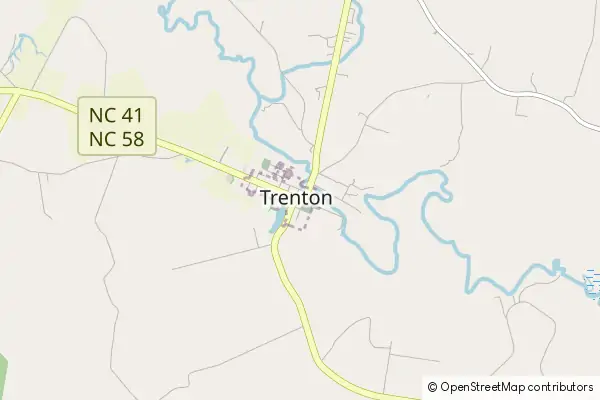 Mapa Trenton