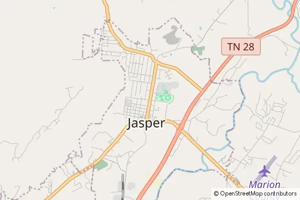 Mapa Jasper