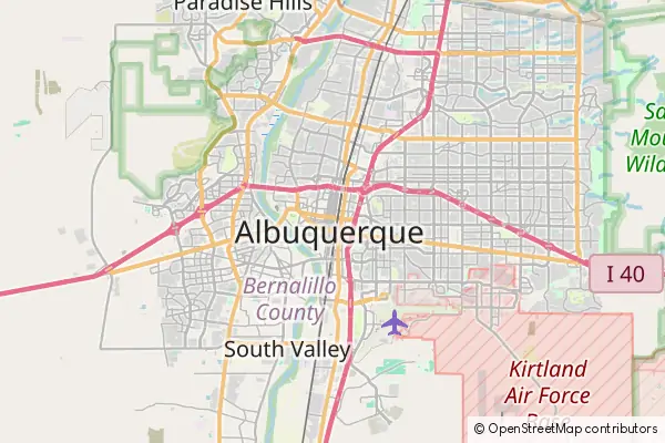 Mapa Albuquerque