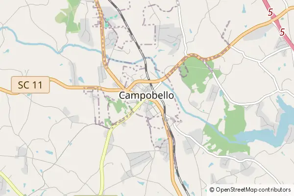 Mapa Campobello