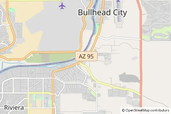 Mapa Bullhead City