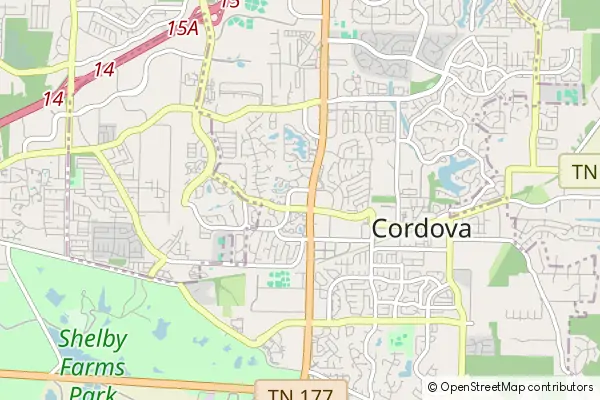 Mapa Cordova