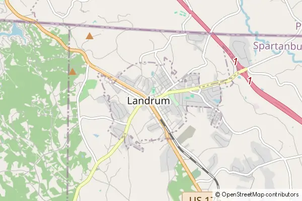 Mapa Landrum