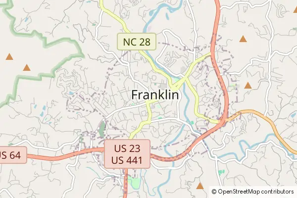 Mapa Franklin