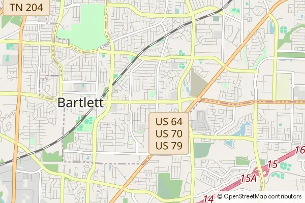 Mapa Bartlett