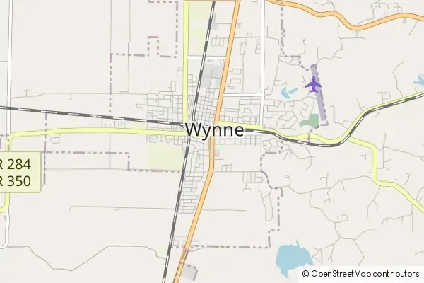 Mapa Wynne