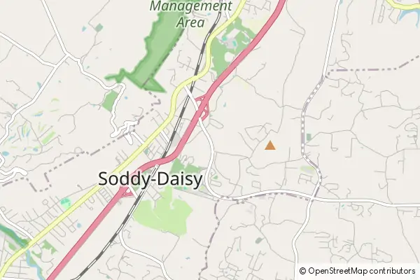 Mapa Soddy Daisy