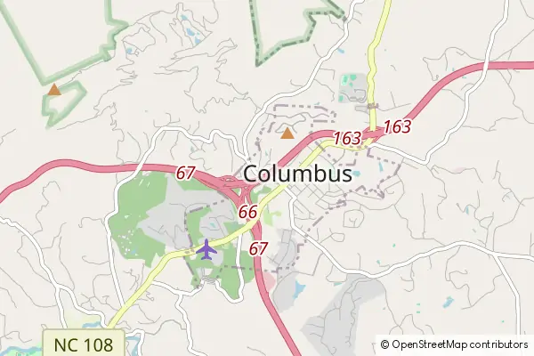 Mapa Columbus