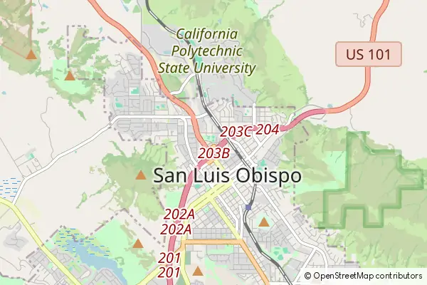 Mapa San Luis Obispo