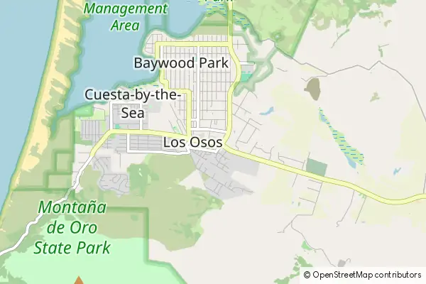 Mapa Los Osos