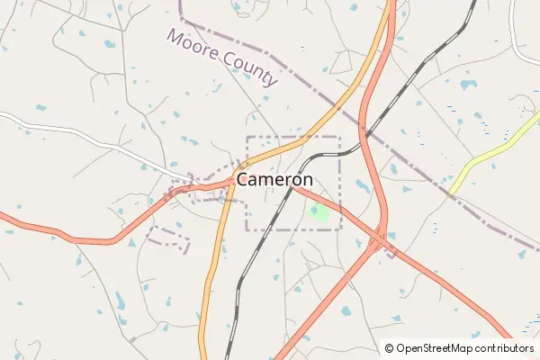 Mapa Cameron