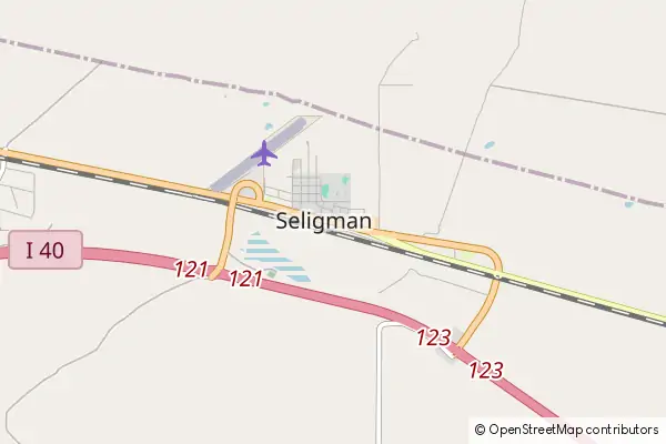 Mapa Seligman