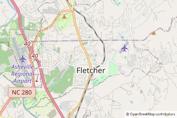 Mapa Fletcher