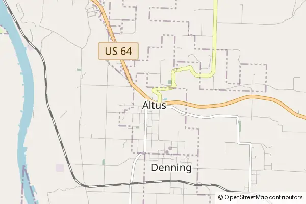 Mapa Altus