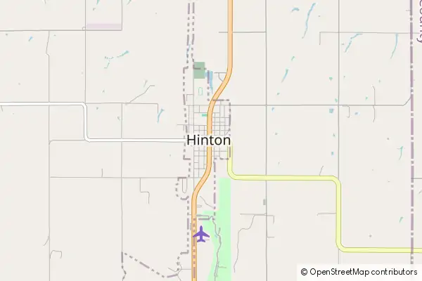 Mapa Hinton