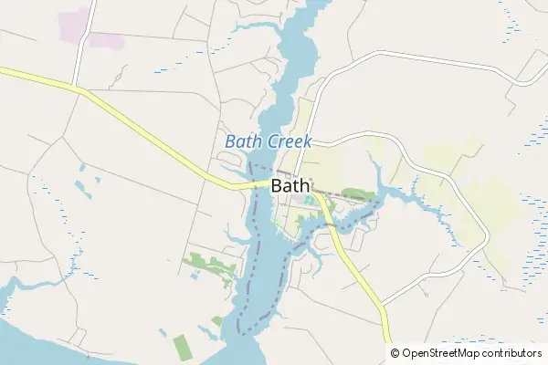 Mapa Bath