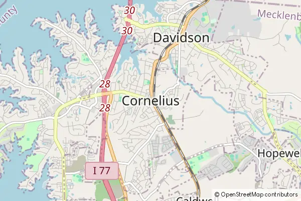 Mapa Cornelius