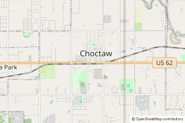 Mapa Choctaw