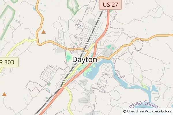 Mapa Dayton