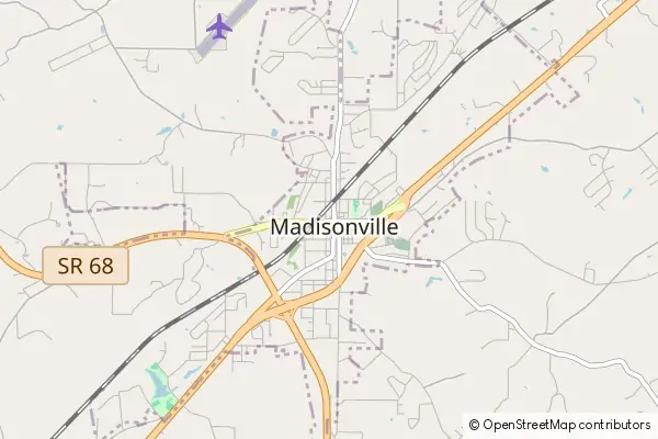 Mapa Madisonville