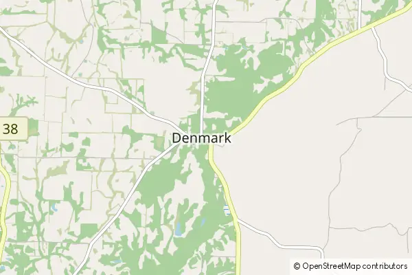 Mapa Denmark