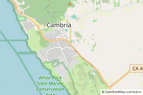 Mapa Cambria