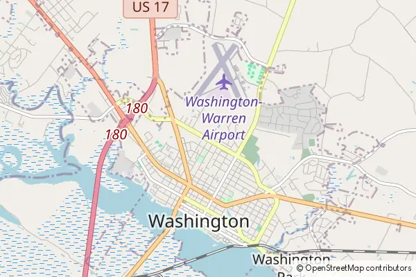 Mapa Washington