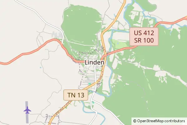 Mapa Linden