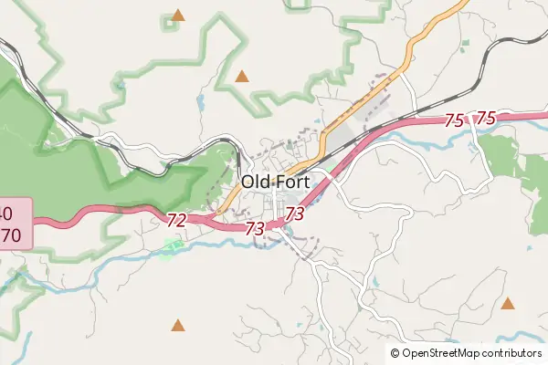 Mapa Old Fort