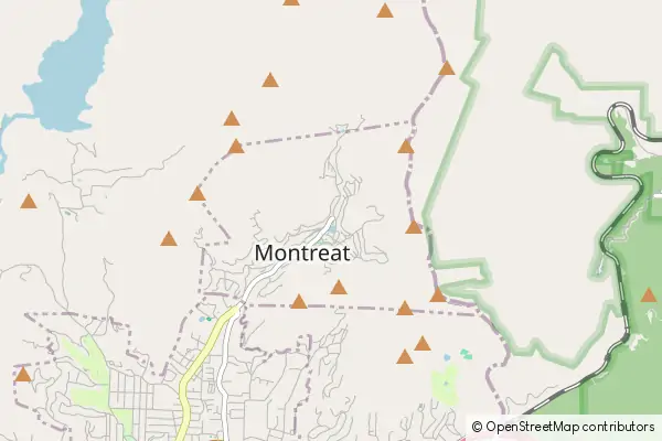 Mapa Montreat