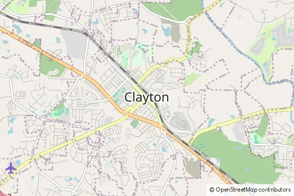 Mapa Clayton