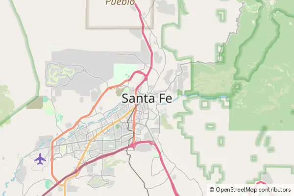 Mapa Santa Fe