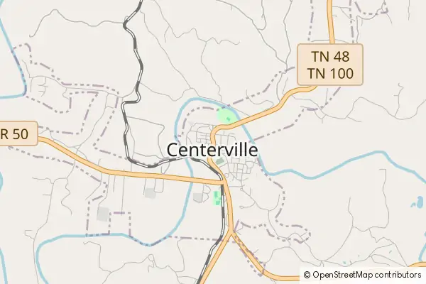 Mapa Centerville