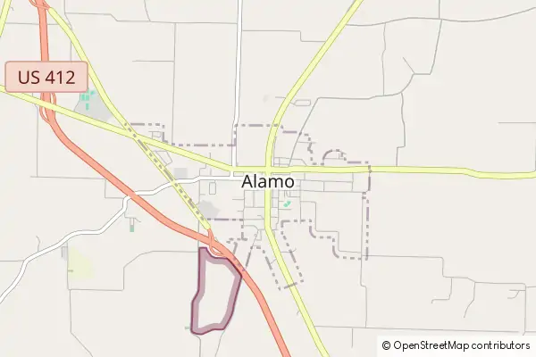 Mapa Alamo