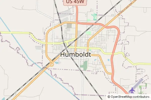 Mapa Humboldt