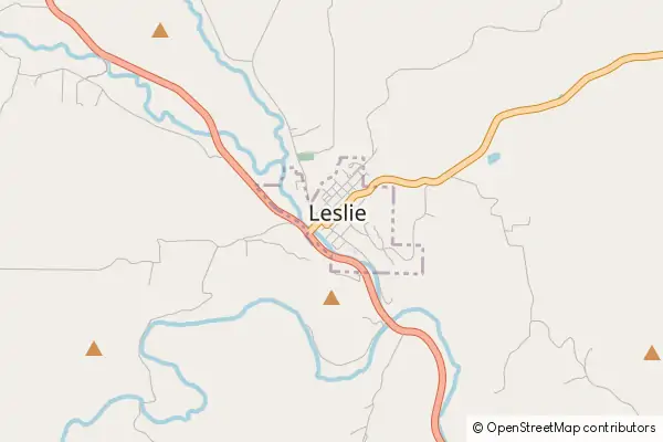 Mapa Leslie