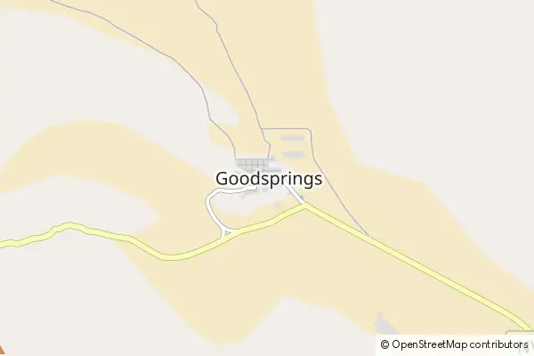 Mapa Goodsprings