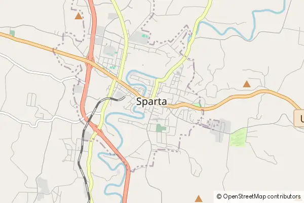 Mapa Sparta