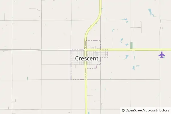 Mapa Crescent