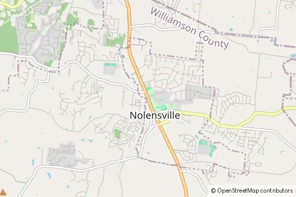 Mapa Nolensville