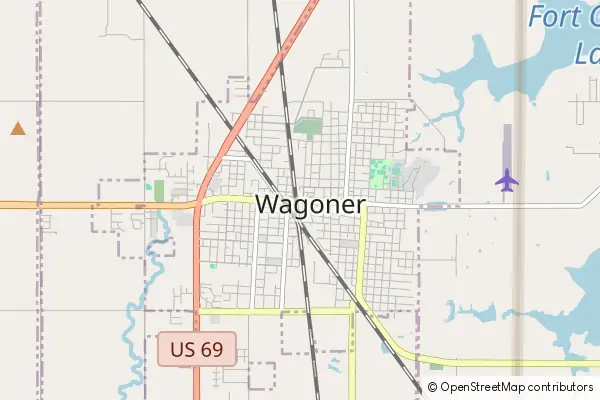 Mapa Wagoner