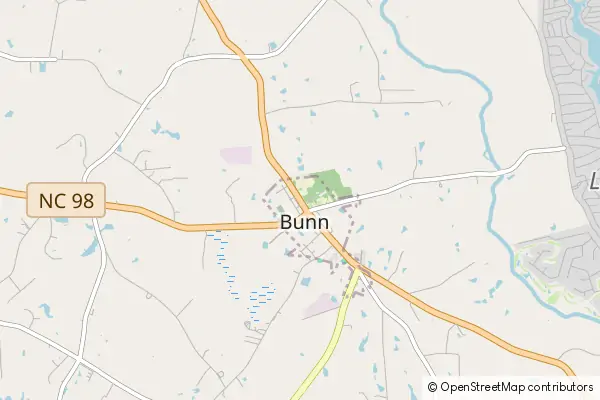 Mapa Bunn