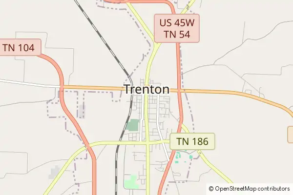 Mapa Trenton